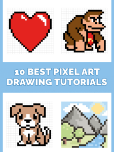 10 Best Pixel Art Drawing Tutorials Pinterest Image