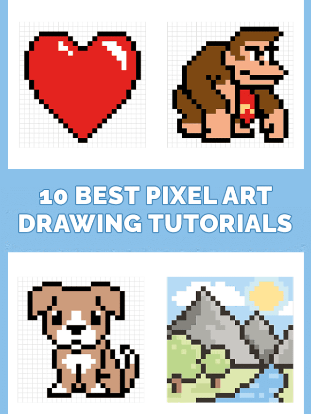10 Best Pixel Art Drawing Tutorials Pinterest Image