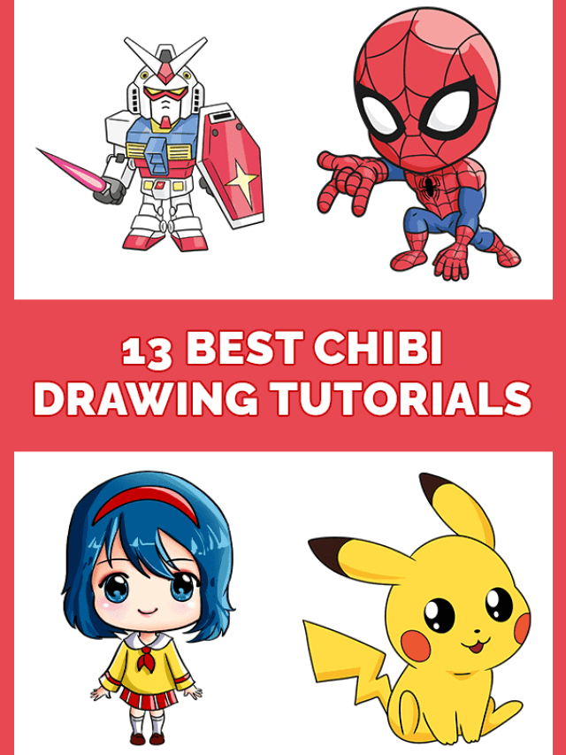 13 Best Chibi Drawing Tutorials Pinterest Image