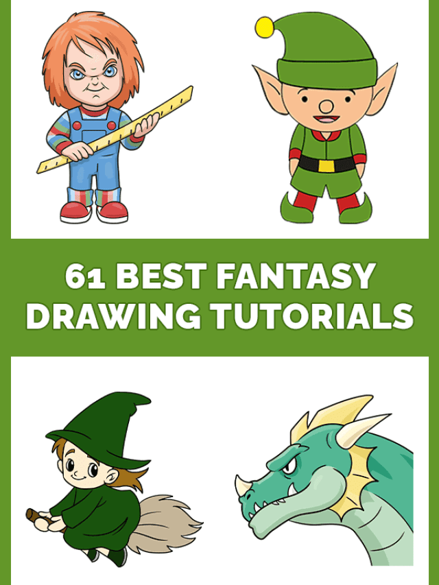 61 Easy Fantasy Drawing Tutorials Pinterest Image