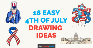 18 4th of July Drawing Tutorials for Kids Featured Image