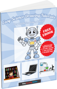 28 Easy Science Drawing Tutorials - 3D ebook cover