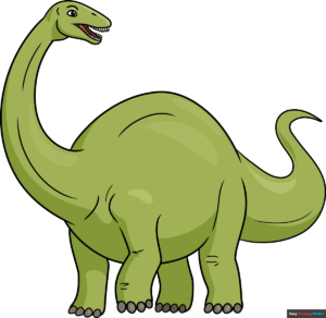 How to Draw an Apotosaurus Featured Image