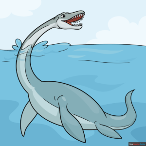 How to Draw a Plesiosaurus Featured Image