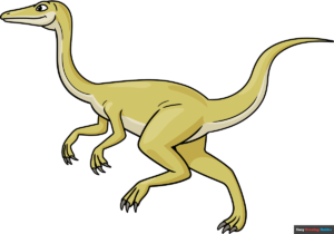 How to Draw an Ornithomimus Featured Image