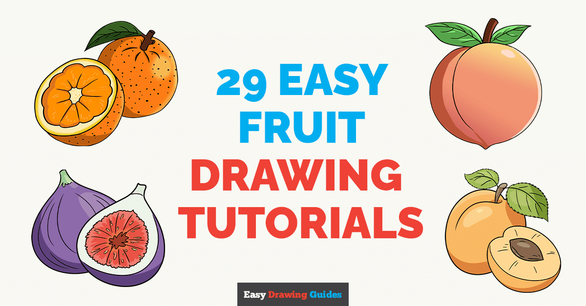 Fruits Drawings For Kids