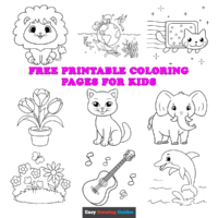 Free Printable Coloring Pages for Kids