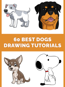 60 Easy Dog Drawing Ideas Pinterest Image
