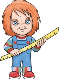 Chucky drawing tutorial - web story - complete