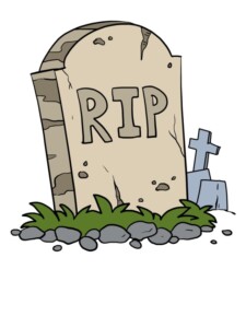 Tombstone drawing tutorial - web story - complete