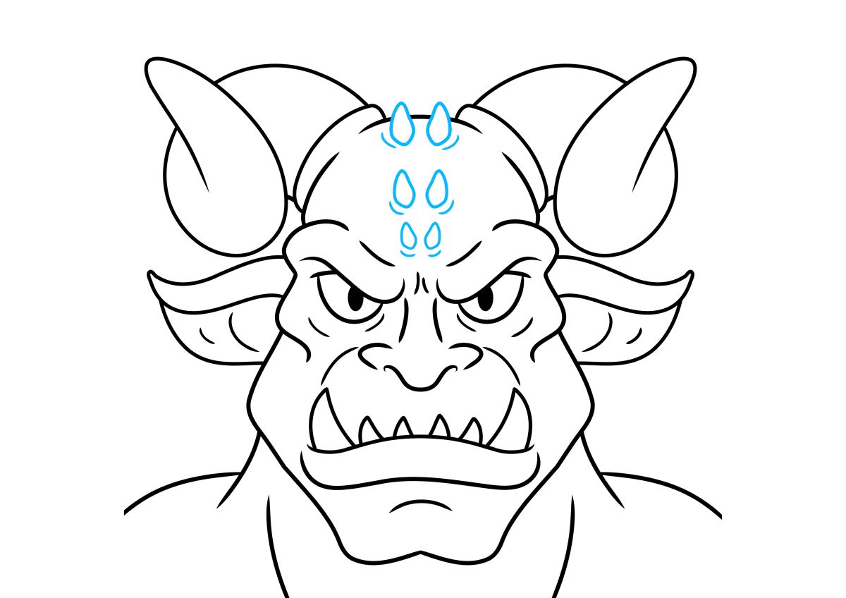 Demon Girl Drawings How To Draw A Demon Face Demon Face