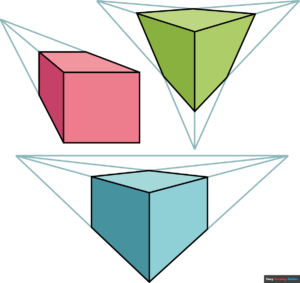 How to Draw a Cube in Different Perspectives Featured Image