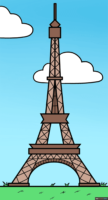 How to Draw the Eiffel Tower