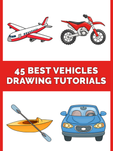 45 Best Vehicles Drawing Tutorials Pinterest Image