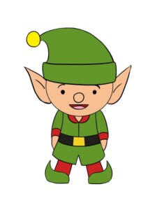 Elf drawing tutorial - web story - complete