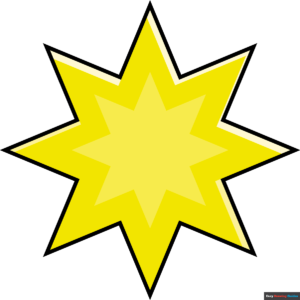 How to Draw an Eight-Pointed Star Featured Image