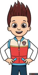 How to Draw Ryder from Paw Patrol Featured Image