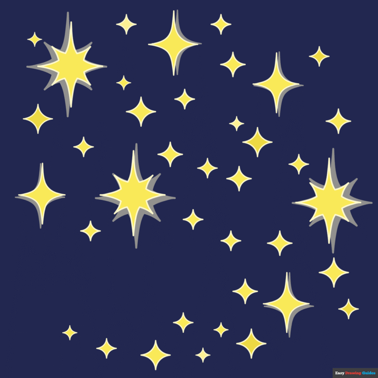 How to Draw Sparkles Featured Image
