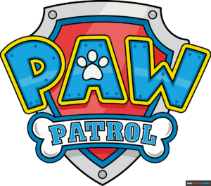 How to Draw the Paw Patrol Logo Featured Image