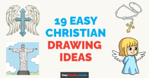 19 Easy Christian Drawing Ideas for Kids Featured Image