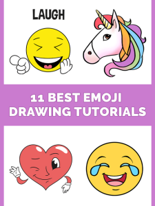 11 Best Emoji Drawing Tutorials Pinterest Image