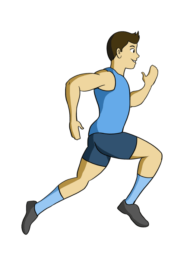 Person Running drawing tutorial - web story - complete