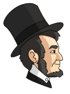 Abraham Lincoln drawing tutorial - web story - complete
