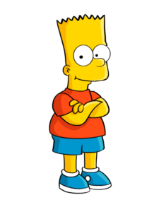 Bart Simpson drawing tutorial - web story - complete