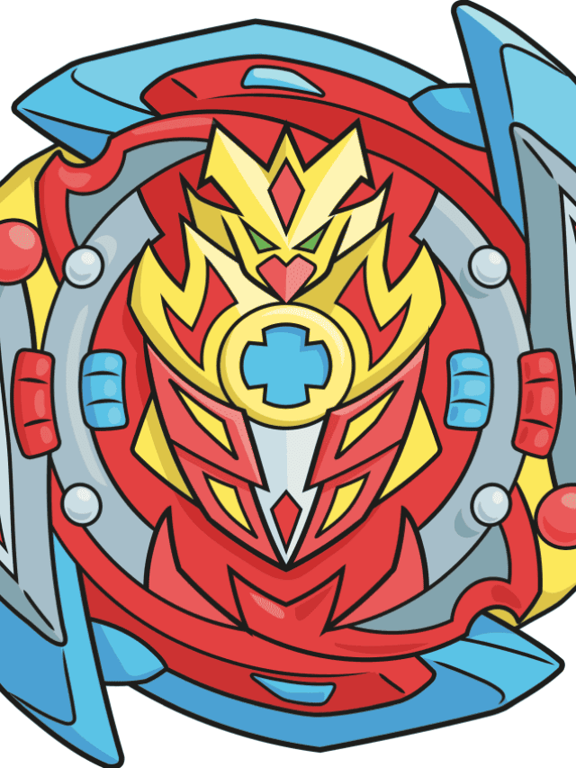 Beyblade drawing tutorial - web story - complete