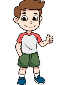Boy drawing tutorial - web story - complete