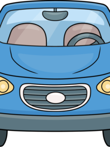 Car Front View drawing tutorial - web story - complete