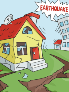 Earthquake drawing tutorial - web story - complete