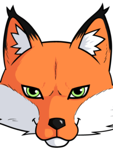 Fox Face drawing tutorial - web story - complete