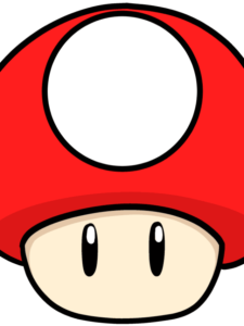 Mario Mushroom drawing tutorial - web story - complete