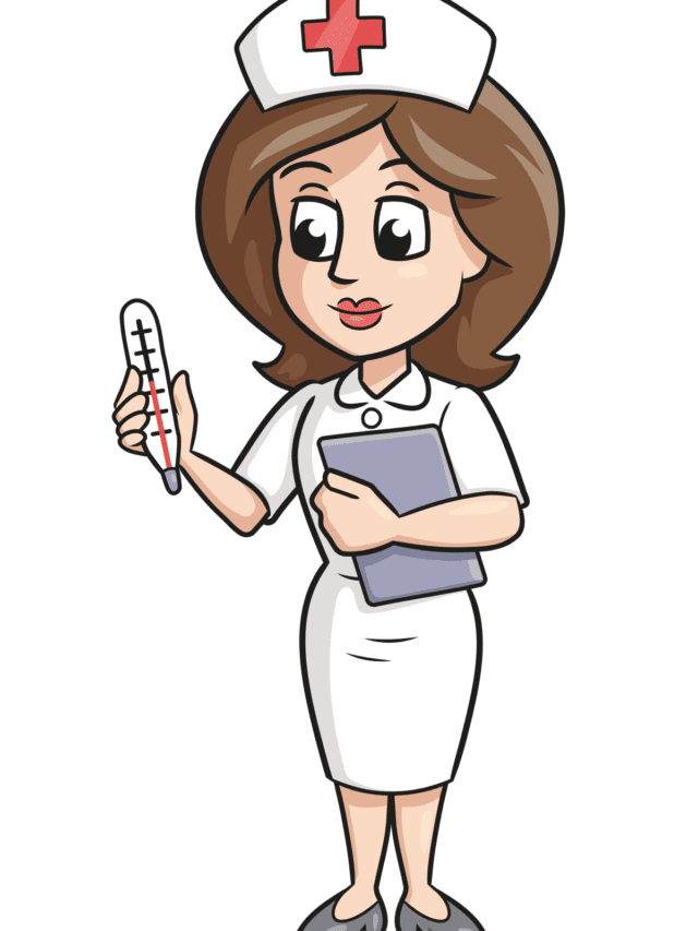 Nurse drawing tutorial - web story - complete
