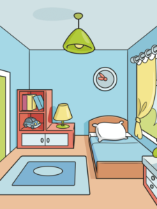Room drawing tutorial - web story - complete