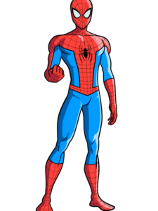 Spiderman drawing tutorial - web story - complete