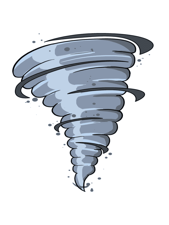 Tornado drawing tutorial - web story - complete