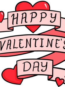 Valentine's Day Card drawing tutorial - web story - complete