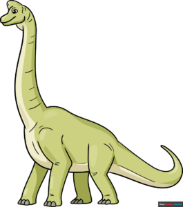 How to Draw a Brachiosaurus Featured Image