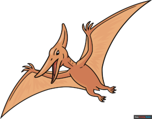 How to Draw a Pteranodon Featured Image