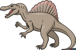 How to Draw a Spinosaurus Featured Image