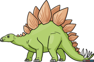 How to Draw Stegosaurus Featured Image