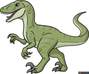 How to Draw a Velociraptor Featured Image