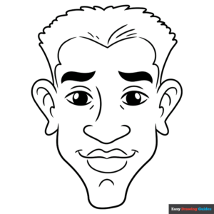 How to Draw an Easy Caricature Really Easy Drawing Tutorial