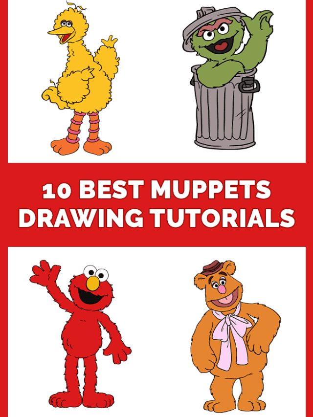 10 Best Muppets Drawing Tutorials Pinterest Image