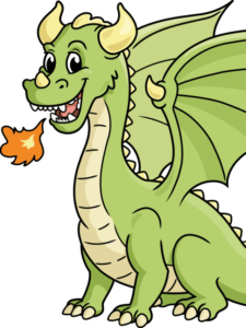 cartoon Dragon - web story - complete