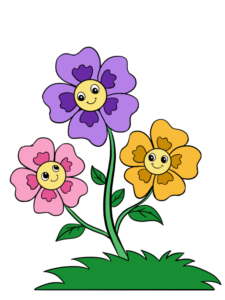 Cartoon Flowers - web story - complete