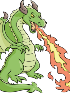 Fire Breathing Dragon - web story - complete