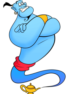 Genie from Aladdin - web story - complete